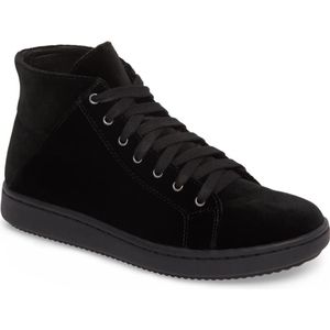 Eileen Fisher Black Suede High Top Sneakers